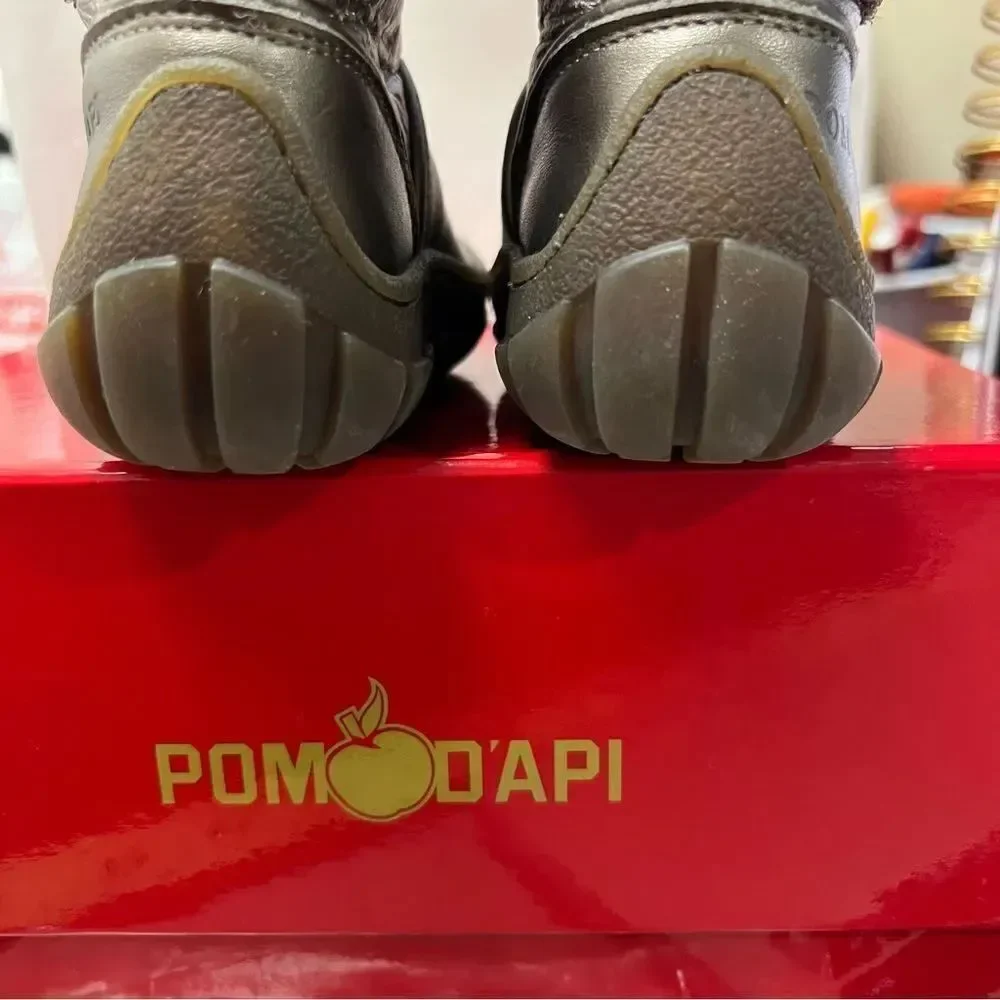 Pom D’Api Bronze Piwi Chabraque Sherpa  lined winter boots NWT size 5 Euro 120